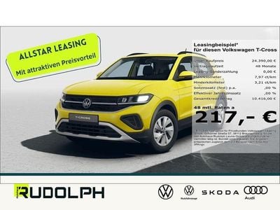 Gelb Neu 2026 VW T-Cross Life SUV | 24.390 € (Fairer Preis)