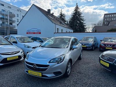 Gebraucht Opel Corsa Edition 69 PS (50 kW) 2015 Argon silber/ice silver (m2) Kleinwagen