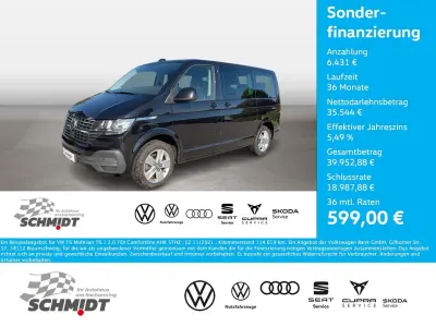 Gebraucht VW Multivan Comfortline 150 PS (110 kW) 2021 Schwarz Van / Kleinbus