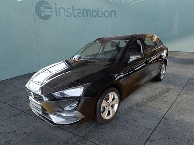 Gebraucht Seat Leon FR 204 PS (150 kW) 2022 Schwarz Van / Kleinbus