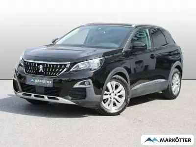 Gebraucht Peugeot 3008 Allure 165 PS (121 kW) 2018 Lackierung schwarz perla nera/ SUV