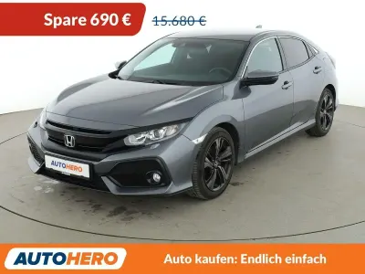 Gebraucht Honda Civic Elegance 126 PS (92 kW) 2019 Grau Limousine