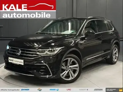 Second-hand VW Tiguan R-line 200 CP (147 kW) 2021 Negru SUV