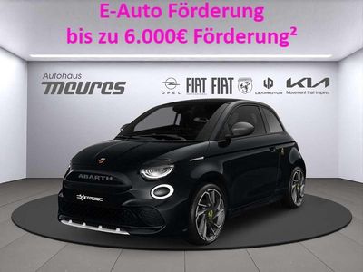 Neu Abarth 500e Turismo 113 kW (154 PS) 2025 Schwarz Kleinwagen