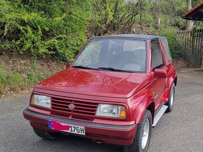 Gebraucht Suzuki Vitara 80 PS (58 kW) 1993 Rot Cabrio