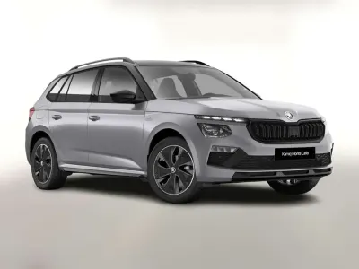 Neu Skoda Kamiq Monte Carlo 150 PS (110 kW) 2025 Brillantsilber metallic / dachf SUV