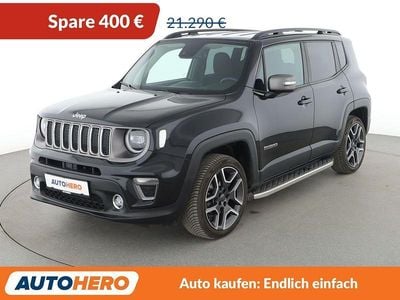 Gebraucht Jeep Renegade Limited 180 PS (132 kW) 2019 Schwarz SUV