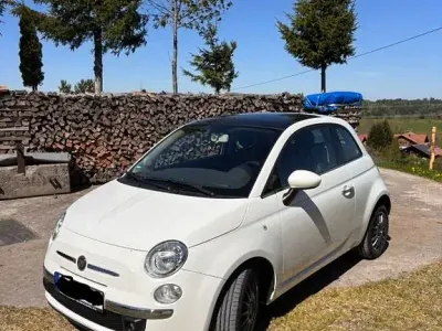 Usata Fiat 500 Lounge 69 CV (50 kW) 2014 Bianco Utilitaria