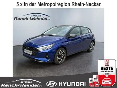 Usata Hyundai i20 Trend 101 CV (74 kW) 2020 Blu Utilitaria