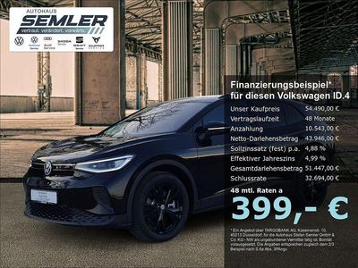 Gebraucht VW ID.4 Black Edition 210 kW (286 PS) 2026 Schwarz SUV