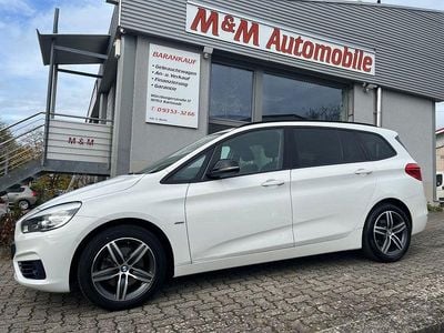 Gebraucht BMW 218 Gran Tourer Sport Line 136 PS (100 kW) 2016 Weiß Van / Kleinbus