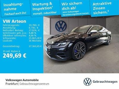 Gebraucht VW Arteon R 320 PS (235 kW) 2022 Deep black perleffekt Coupé