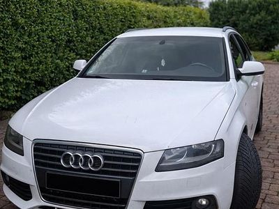 Gebraucht Audi A4 S-Line 120 PS (88 kW) 2009 Weiß Kombi