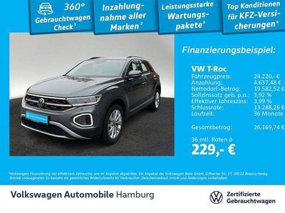 Gebraucht VW T-Roc Style 150 PS (110 kW) 2022 X3 indiumgrau metallic SUV