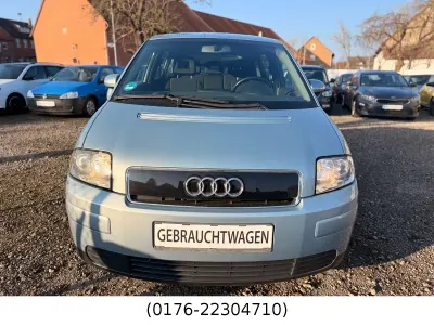 Brugt Audi A2 110 HK (80 kW) 2002 Blå Hatchback