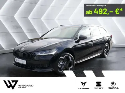 Gebraucht Skoda Superb SportLine 204 PS (150 kW) 2026 Schwarz (schwarz / ebonyschwarz) Kombi