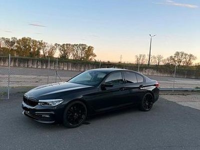 Brugt BMW 520 Sport Line 190 HK (139 kW) 2017 Sort Sedan