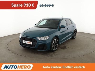 Gebraucht Audi A1 Sportback S-Line 150 PS (110 kW) 2019 Grün Kleinwagen