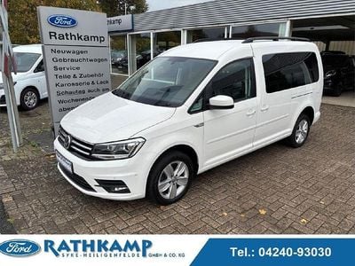 Usata VW Caddy Maxi Comfortline 150 CV (110 kW) 2018 Bianco Monovolume