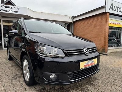 Gebraucht VW Touran Cup 105 PS (77 kW) 2014 Schwarz Van / Kleinbus