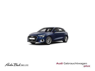 Gebraucht Audi A3 Advanced Plus 150 PS (110 kW) 2023 Navarrablau metallic Limousine