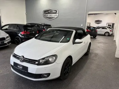 Gebraucht VW Golf Cabriolet 105 PS (77 kW) 2012 Weiß Cabrio