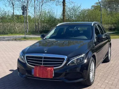 Brugt Mercedes C180 Exclusive 156 HK (114 kW) 2017 Sort Stationcar
