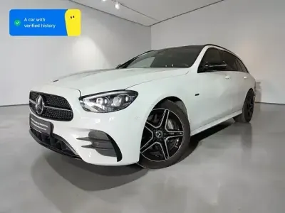 Gebraucht Mercedes E300 AMG line 194 PS (142 kW) 2020 Weiß Limousine