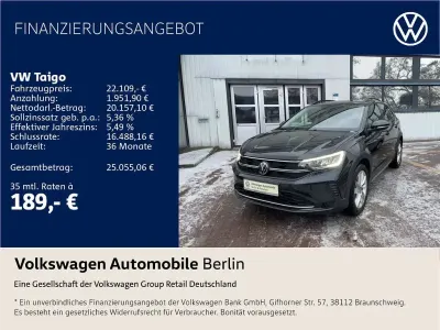 Gebraucht VW Taigo Move 150 PS (110 kW) 2024 Deep black perleffekt/deep bla SUV