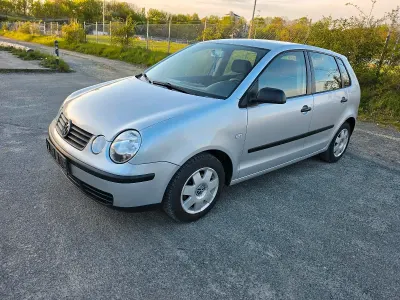 Brugt VW Polo 75 HK (55 kW) 2004 Sølv Hatchback