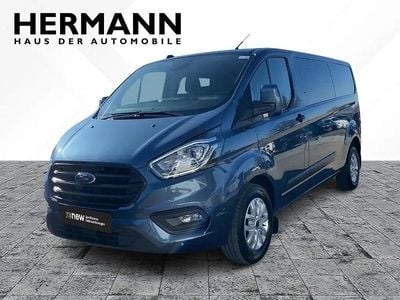 Gebraucht Ford Transit Custom Trend 131 PS (96 kW) 2022 Chromablau (blau) Limousine