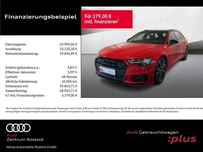 Usata Audi S6 Ambiente 344 CV (253 kW) 2022 Rosso Station wagon