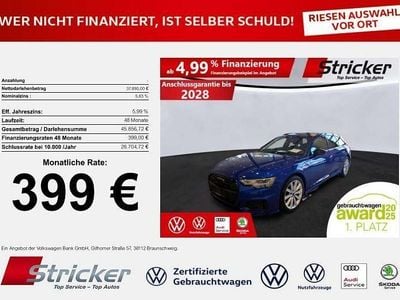 Gebraucht Audi A6 S-Line 265 PS (194 kW) 2023 Ultrablau metallic Kombi