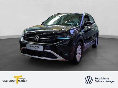 Neu VW T-Cross Life 95 PS (69 kW) 2025 Schwarz SUV