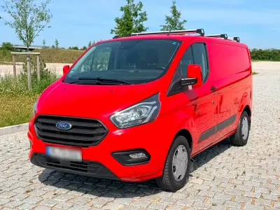 Gebraucht Ford Transit Custom 2021 Rot Van / Kleinbus