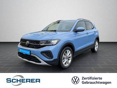 Gebraucht VW T-Cross Life 116 PS (85 kW) 2025 Clear blue metallic (metallic) SUV