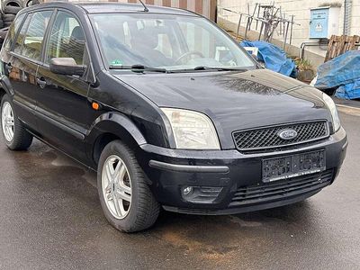 Gebraucht Ford Fusion Trend 80 PS (58 kW) 2003 Pantherschwarz metallic Kleinwagen