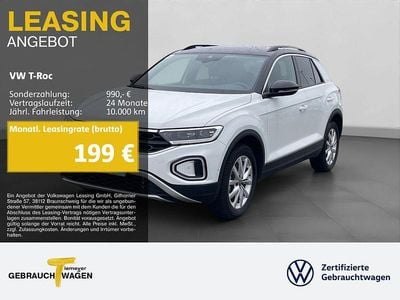 Gebraucht VW T-Roc Goal 150 PS (110 kW) 2025 Weiß SUV