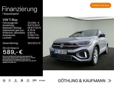 Gebraucht VW T-Roc R-line 190 PS (139 kW) 2025 Silber SUV