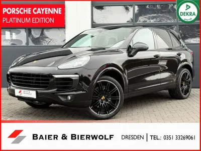 Używany Porsche Cayenne Platinum Edition 262 KM (192 kW) 2017 Czarny SUV