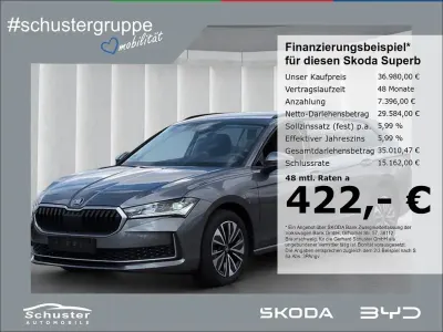 Gebraucht Skoda Superb Selection 150 PS (110 kW) 2025 Grau Kombi