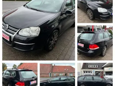 Gebraucht VW Golf VI Comfortline 105 PS (77 kW) 2008 Schwarz Kleinwagen