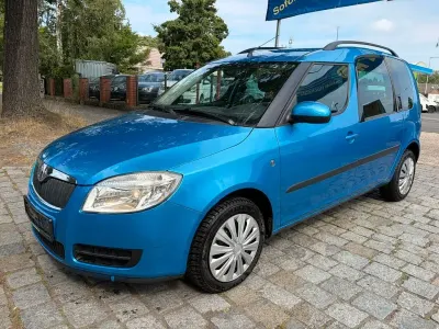 Gebraucht Skoda Roomster Style 69 PS (50 kW) 2009 Blau Van / Kleinbus