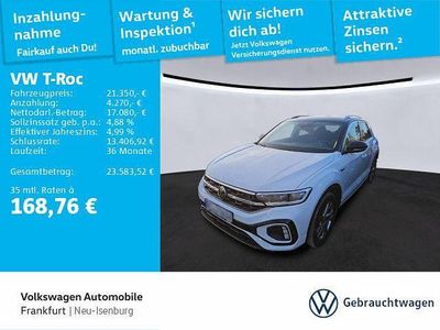 Usado VW T-Roc R-line 110 HP (80 kW) 2023 Branco SUV