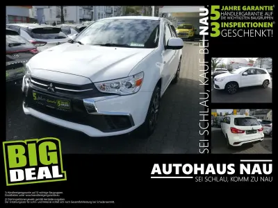 Begagnad Mitsubishi ASX 117 HK (86 kW) 2018 Vit SUV