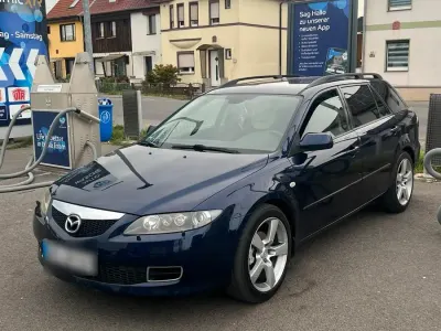 Gebraucht Mazda 6 121 PS (88 kW) 2007 Blau Kombi