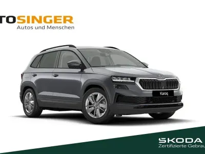 Gebraucht Skoda Karoq Selection 150 PS (110 kW) 2025 Graphitegrau metallic SUV