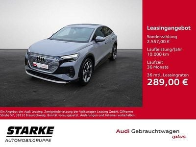 Kieselgrau Gebraucht 2022 Audi Q4 Sportback e-tron Advanced SUV | 25.570 € (Guter Preis)