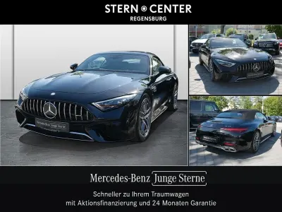 Gebraucht Mercedes SL63 AMG AMG 585 PS (430 kW) 2025 Metalliclack obsidianschwarz Cabrio