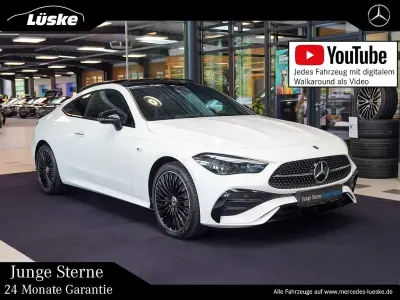 Gebraucht Mercedes CLE300 AMG line 313 PS (230 kW) 2025 Polarweiß Coupé